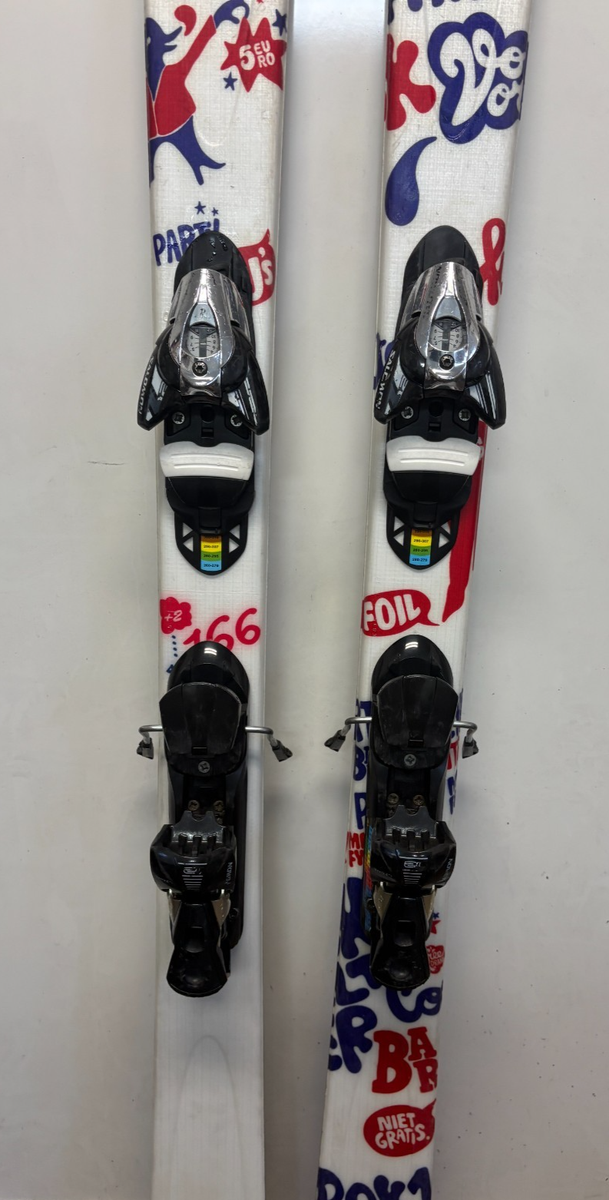 スキー SALOMON TENEIGHTY FOIL FREE STYLE 166cm Salomon Teneighty Foil 166cm Twin-Tip Freestyle All-Mtn Skis 12
