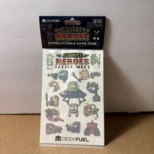Geek Fuel Exclusive Square Heroes Tattoo Sheet