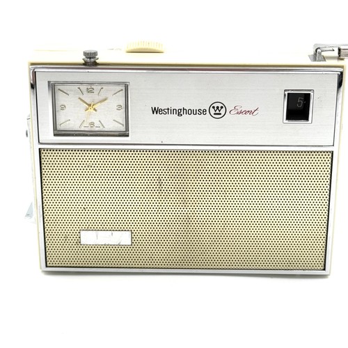 Westinghouse Escort Model RS21P08A 8 Transistor AM Multi-Function Radio