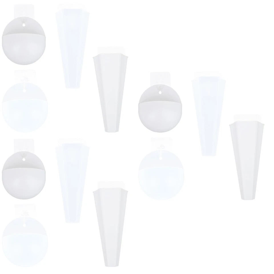  3 Count Übertopf Hängend Wandhänge Blumentopf Hängende Blumentöpfe - Bild 3 von 4