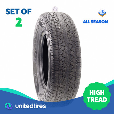 Set of (2) Used 265/70R17 Pirelli Scorpion ATR 115T - 10/32