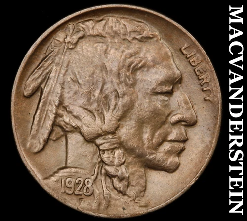 1928-S Buffalo Nickel- Almost Uncirculated++ Semi Key No Reserve #J378