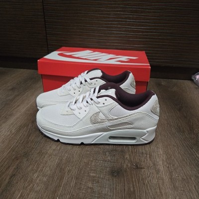 Nike Air Max 90 Premium Phantom Burgundy Crush Men's Size 8 HQ1712-001
