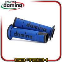 Handgriffe Domino A450 Motorroller Fahren Blau Schwarz On Road Racing Durchbohrt