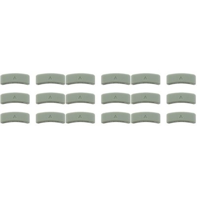 18 stücke Nicht-Skid-Armband-Keeper Retainer Secure Ring Ersatz Silikonschlaufen