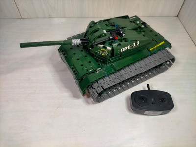 QIHUI QH11 Steine Panzer Tech Mold King Lego Modell RC Panzer Motor Catpilar Schienen
