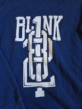 Blink 182 Blue Varsity Pullover Womens Small
