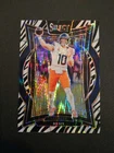 2024 Panini Select Concourse Bo Nix Zebra Shock Prizm Rookie RC
