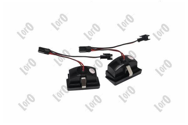 ABAKUS LED License Plate Light L54-210-0013LED For Mercedes-Benz Smart Pair