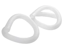 2pcs 32mm Pool Pump Hose Replacement Flexible 39in PVC Tube with Clamps - NEW