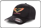 Classic Firebird Logo Embroidered Flexfit & Snap Back Cap/Hat - S/M & L/XL