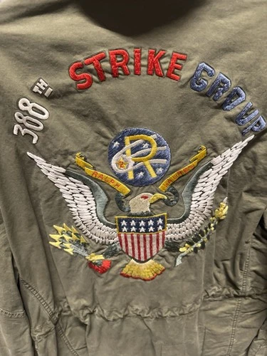 NWOT Polo Ralph Lauren Military Jacket  388th Strike Group Size XL image 4