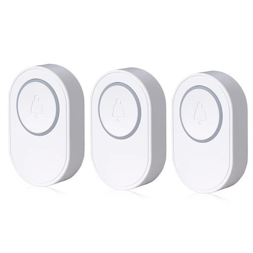 1/2/3/5 Pcs 433mhz Wireless Doorbell for Home Outdoor Waterproof Transmitter Hub - Picture 13 of 15