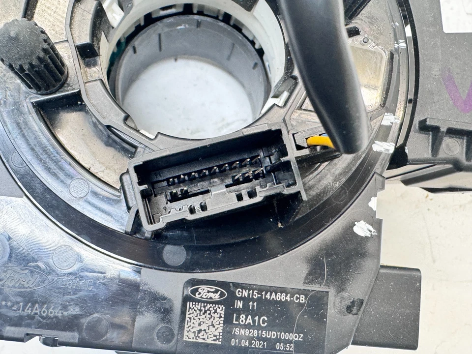 2020-2022 FORD ESCAPE STEERING  WHEEL CLOCK SPRING OEM - Image 2 of 4