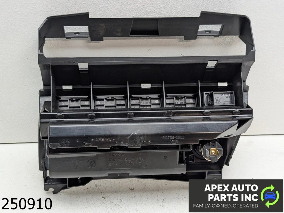 OEM 1999-2001 BMW 328Ci 2.8L Center Console Pocket Storage Tray Panel Black Foto 4 de 4