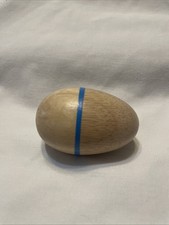 Egg Shaker Wooden Egg Maracas Shaker For Adults, Hand Percussion SINGLE SHAKER
