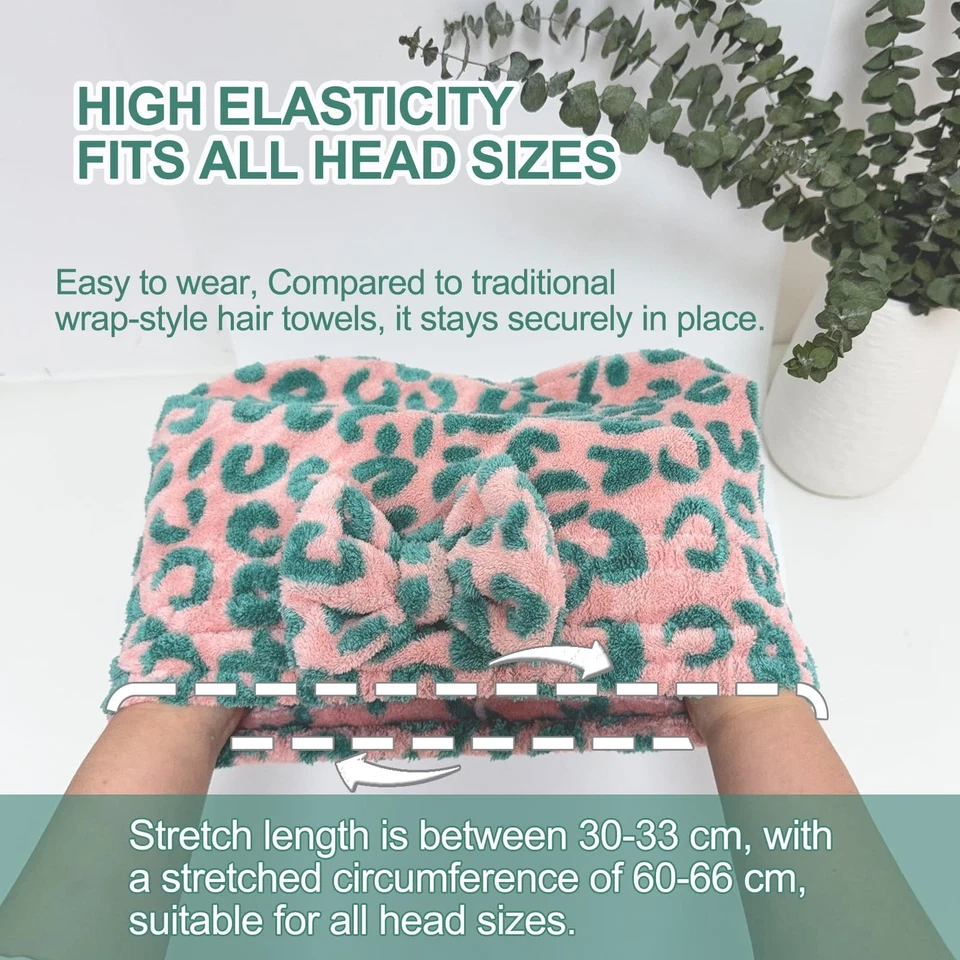 3Packs Microfiber Hair Towel for Women - Quick-Drying Super Absorbent Hair Wr... - Image 3 of 4