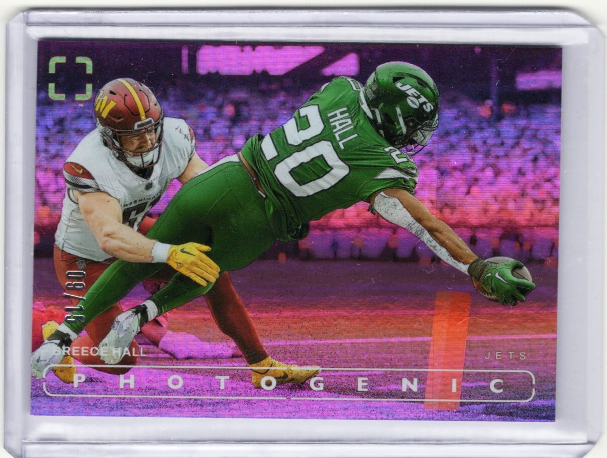 2024 Panini Photogenic Breece Hall Pink /15 #84