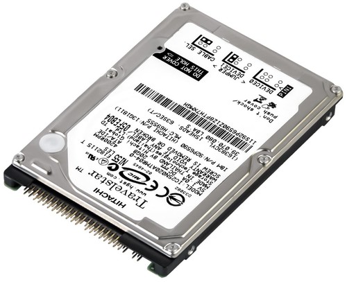 Hard Drive Hitachi Travelstar 7K100 HTS721080G9AT00 80GB 7.2K 8MB ATA 2.5'' - Picture 2 of 3