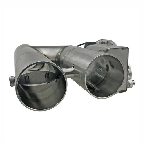 2.5" Double Electric Exhaust Dual Valve Y Pipe Control Valve w/ Remote Switch - Picture 15 of 21