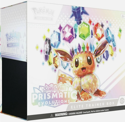 Pokemon Prismatic Evolutions Elite Trainer Box ETB New Sealed TCG