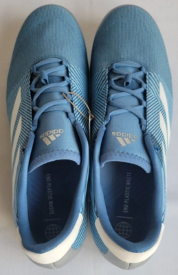 Unisex Size 8 Men/9 Women Blue White Adidas The Road Cycling  display picture 2