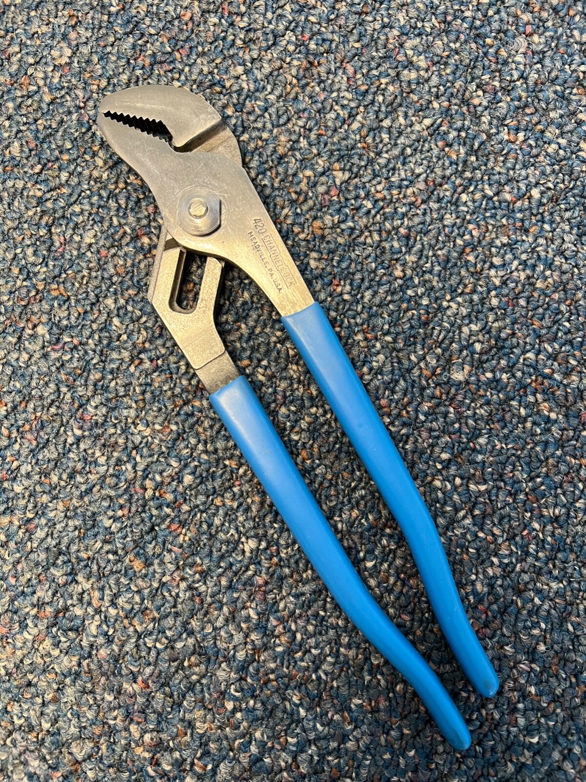 Channellock 420 10" slipjoint pliers, preowned, very good condition