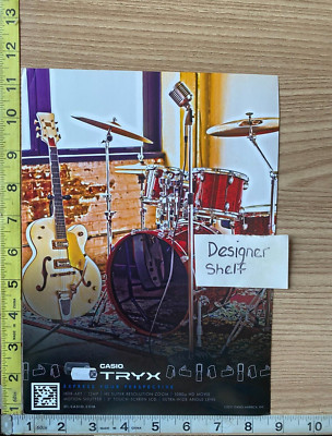 Casio Tryx Music Instruments 2011 Print Advertisement