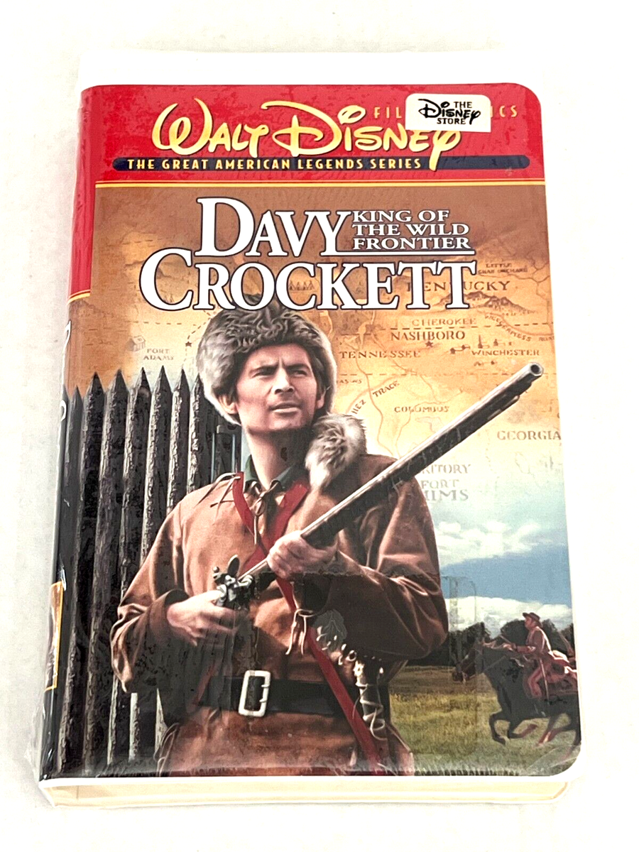 Davy Crockett King of the Wild Frontier (VHS, 1997) Clamshell New