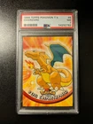 Charizard Pokemon Topps TV #06 1st Print Super Rare Near Mint PSA 7