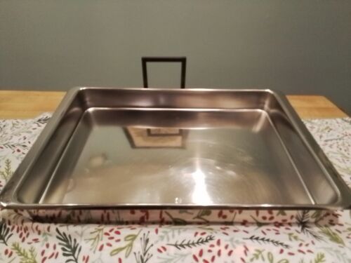 Vintage REVERE WARE 5½ QT Stainless Steel Roaster Baking Pan 2525 15¼ x 10½ x 2 - Picture 2 of 10