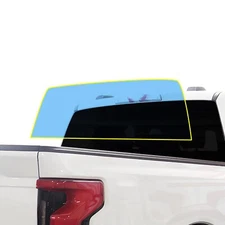 Pre Cut Fits Ford F-150 Lightning 22+ Rear Windshield Protection Clear Bra Film
