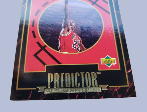 MICHAEL JORDAN 1995 Upper Deck Predictor Redemption H3 H4 & H5 Lot Of 4 W/Case - Picture 11 of 19