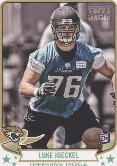 2013 Topps Magic Luke Joeckel #95 - 1 of 2