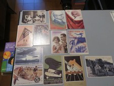 Lot 12 Cartes Reproductions Période Différente Thèmes Neuf Non Voyage