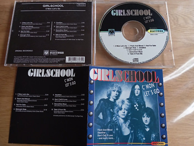 GIRLSCHOOL C'mon let's go ORG 1991! Warlock Motörhead Saxon Raven Rock Goddess