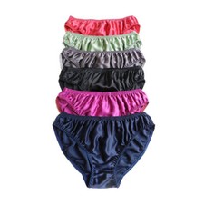 6pcs Men's 100 Silk Underwear Brief/panties M L XL XXL