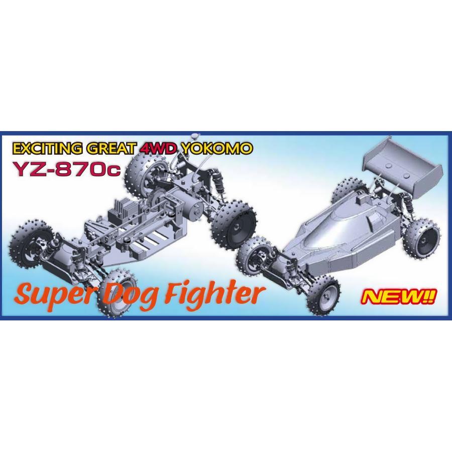 Yokomo YZ-870C Super Dog Fighter assembly kit with body
