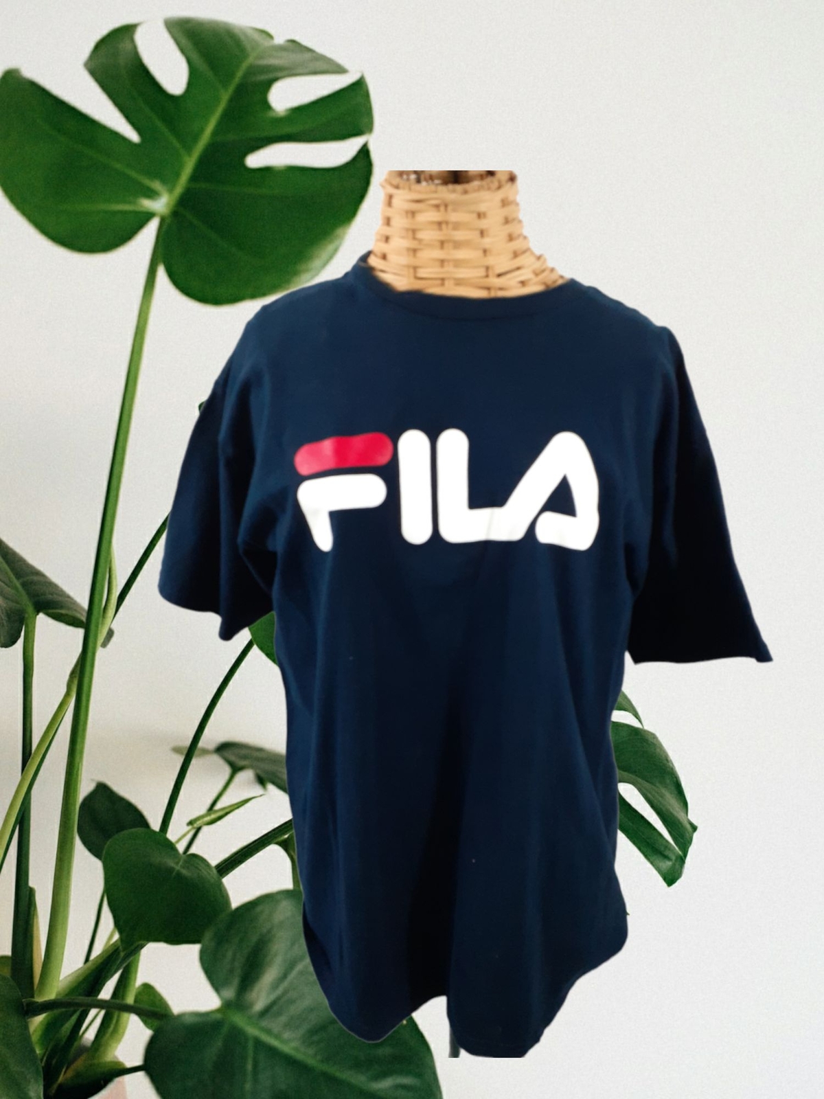 Two T Shirts For Men 1 FILA 2 NASA both Large