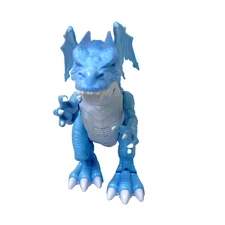Robo Alive Ice Blasting Dragon Dragon Electronic Robotic Toy Blue by Zuru