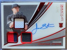 2021 Panini Immaculate  Jonathan Stiever RPA 6/49 (AU, MEM, RC)