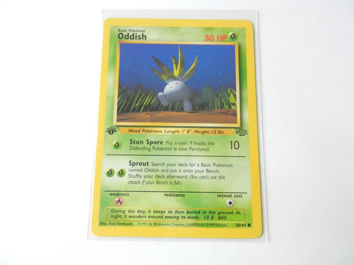 Oddish 58/64 Jungle Regular for sale online | eBay