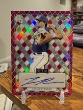 2022 Leaf Perfect Game Liam Peterson #/15 Prospect Auto RC 2026 Top 5 Pick