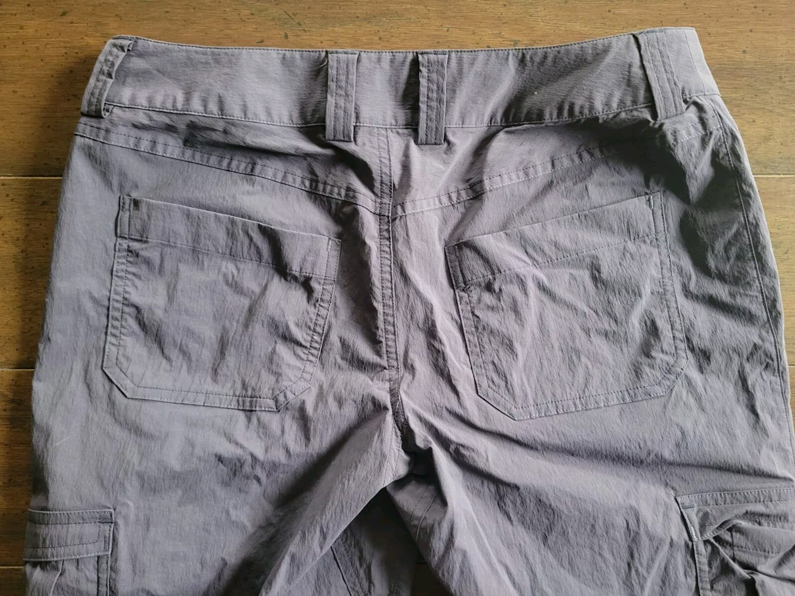 Pantaloni da trekking da donna Arc'teryx tagliati all'aperto viola taglia 6