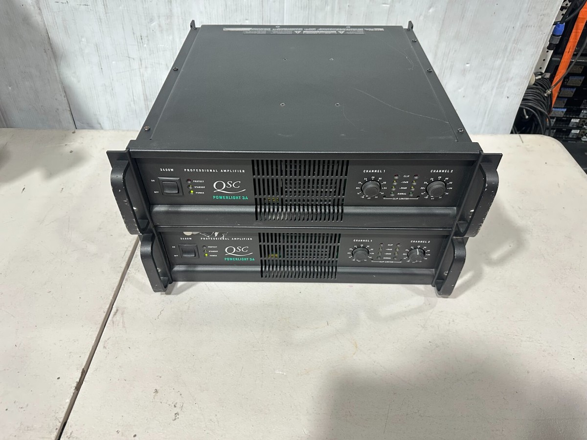 QSC PA用 パワーアンプ PowerLight 1.4 120V QSC Powerlight 1.4 Amplifier ⋆ CUE Sale