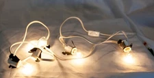 5 Socket Light Cord Set Dept 56 Lemax Christmas Buildings Porcelain Houses 6Ft L