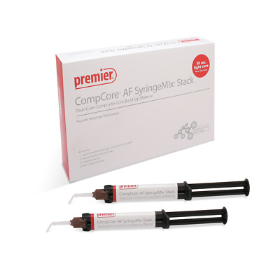 Premier Dental 3001512 Compcore AF Core Build-Up Intro Kit Stack White