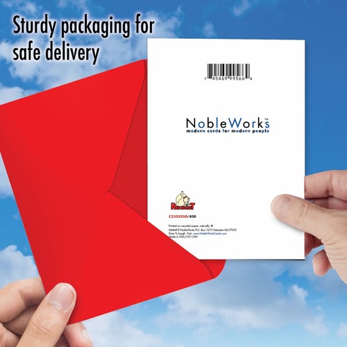 Funny Christmas Card w/ Envelope - My Kind Of Advent Calendar! (Nobleworks) - Picture 6 of 6