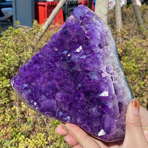 6.55LB Natural Brazilian amethyst cave ornaments, gathering energy and wealth - Picture 4 of 14