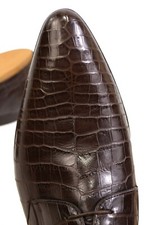 (FREE TARIFF) rp3800$ DOLCE GABBANA Crocodile genuine UK7.5/US8.5 berluti Shoes